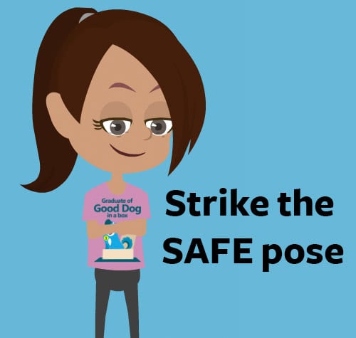 Strike the SAFE pose