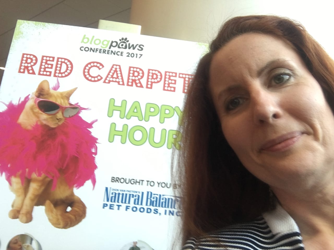 Kim Butler at the BlogPaws 2017 Red Carpet