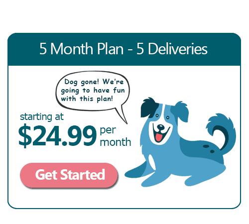 5 Month Good Dog Full Subscription
