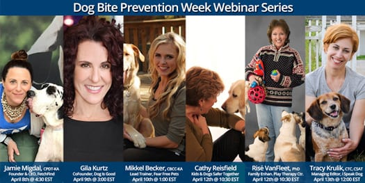 Dog Bite Prevention Week Webinars